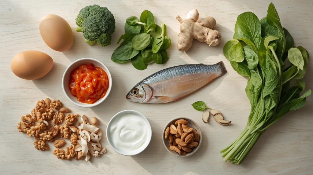 봄철 면역력에 좋은 음식