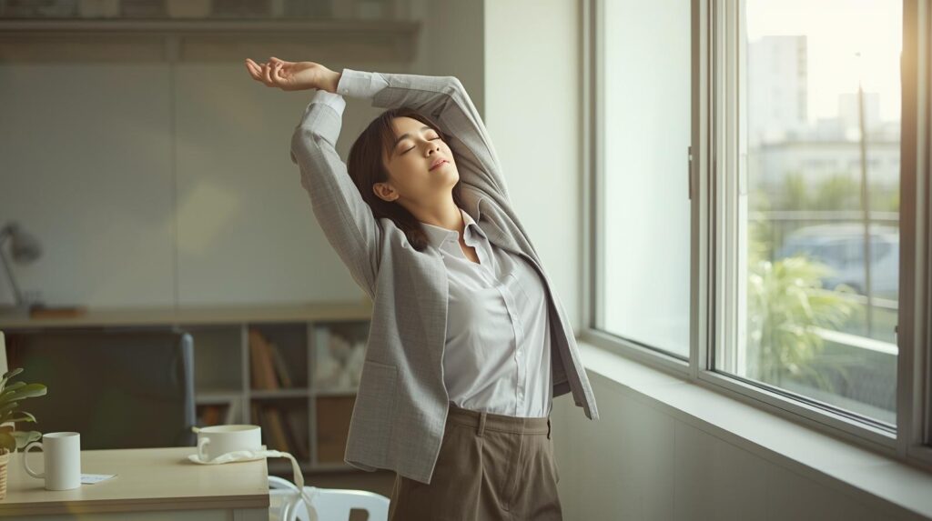 하루 피로를 줄이는 건강 루틴