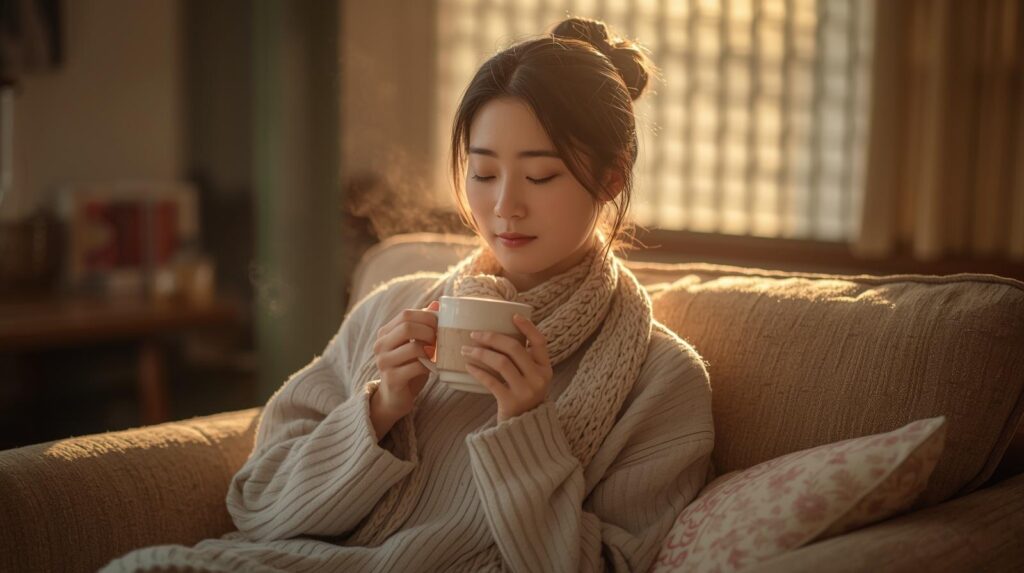 환절기 목 아플 때