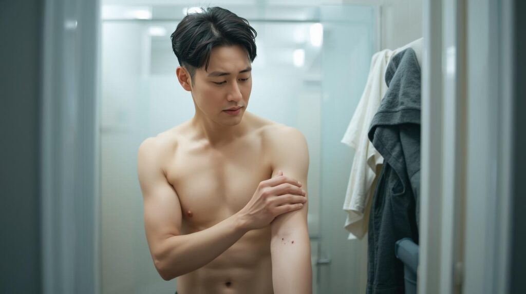 봄철 야외활동 진드기