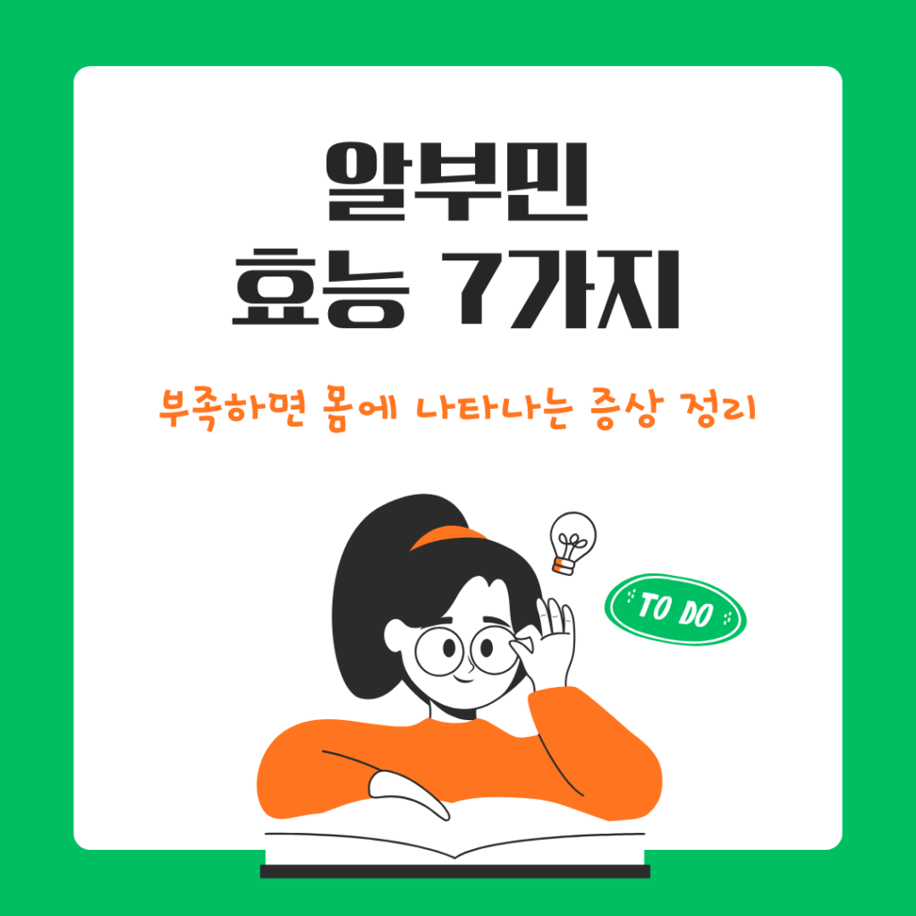 알부민 효능