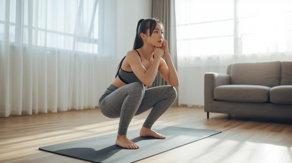 층간소음 없는 홈트